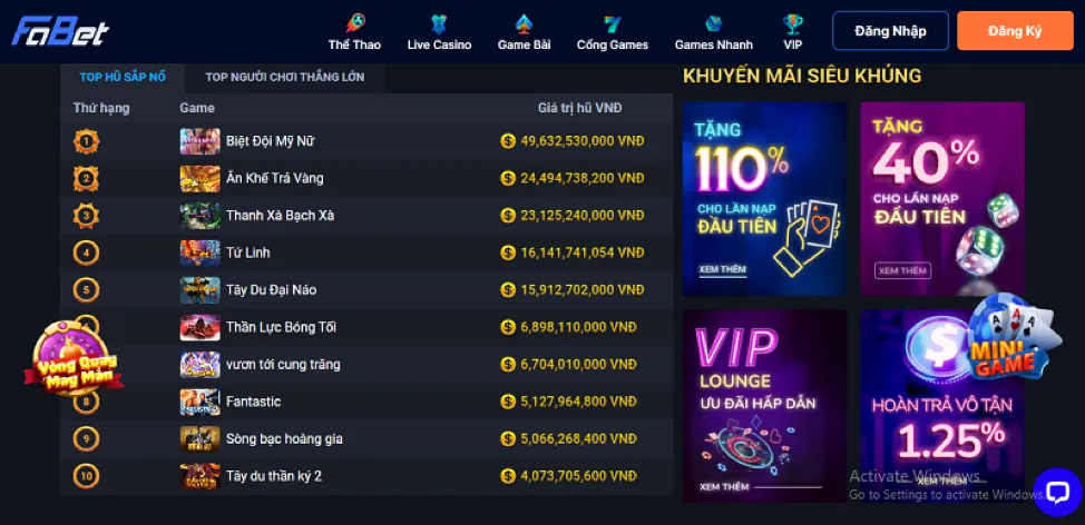 Các loại hình đá gà tại win58 chính thức